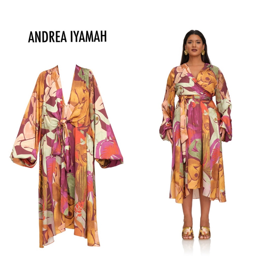 ANDREA IYAMAH ~ TAKWA DRESS - EVE PRINT